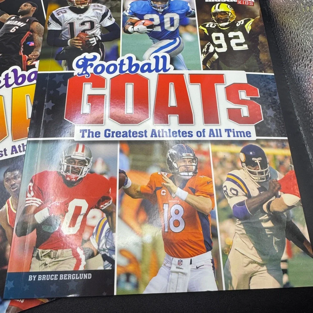 Basketball and Football Legends Book Set - Picture 2 of 3